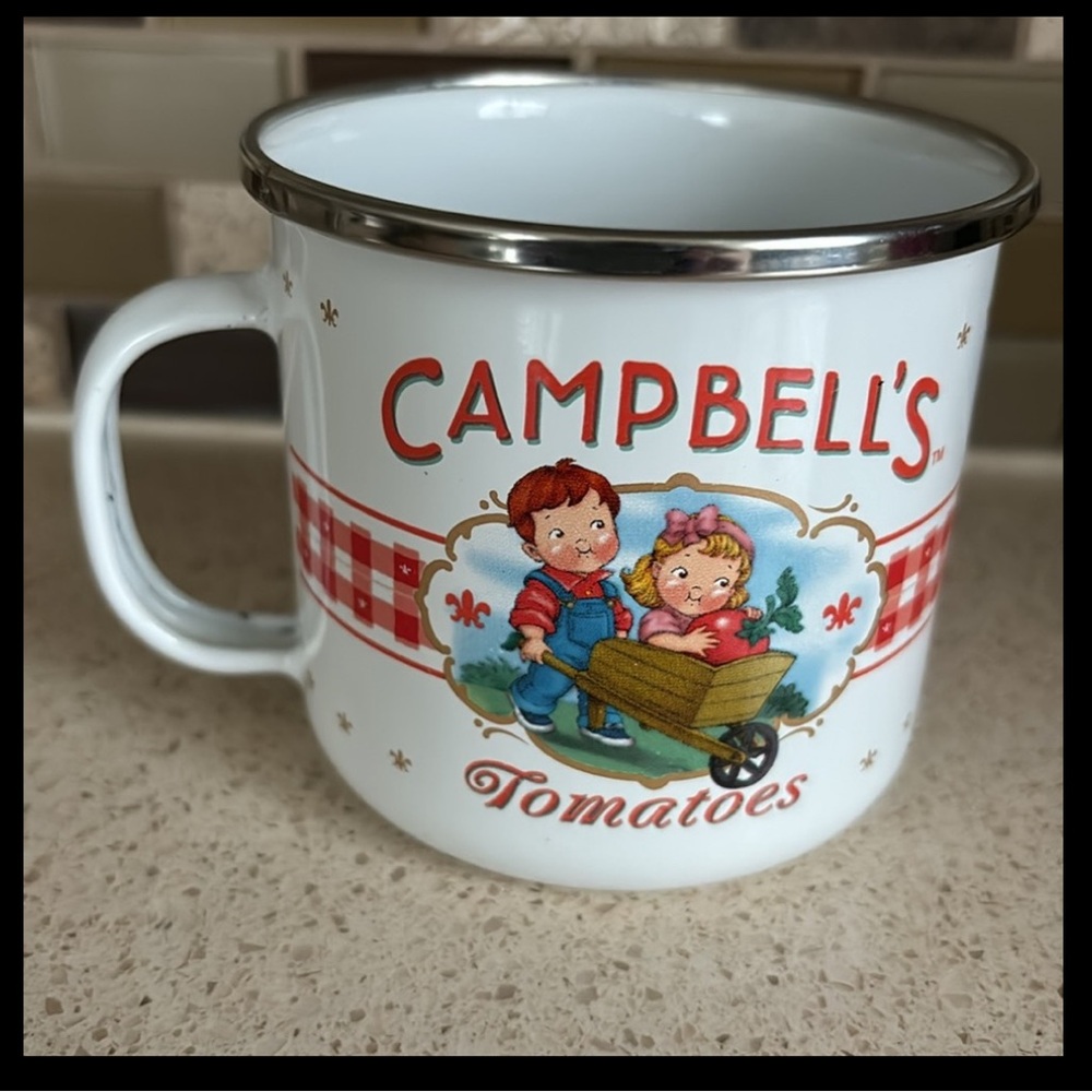 CAMPBELL’S SOUP pusser cup